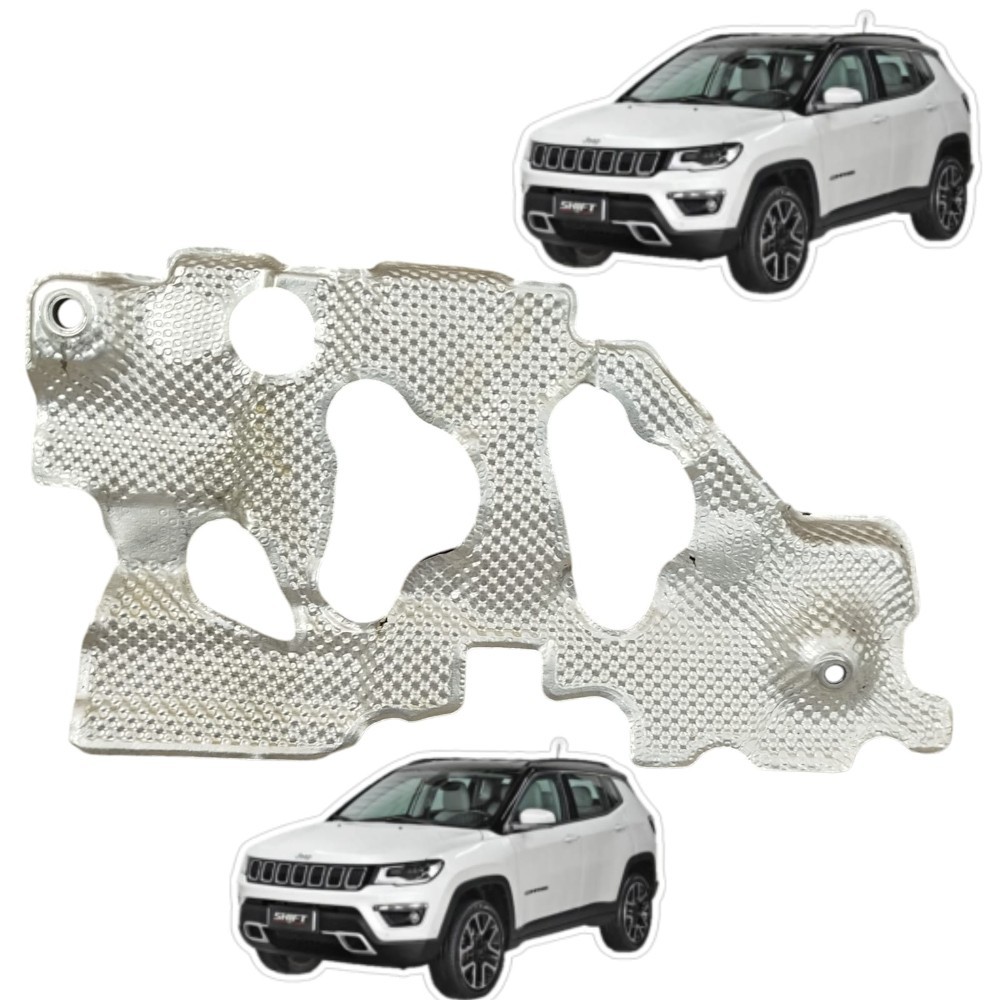 Defletor Calor  Bloco Motor 2.0 Diesel Jeep Compass  2020