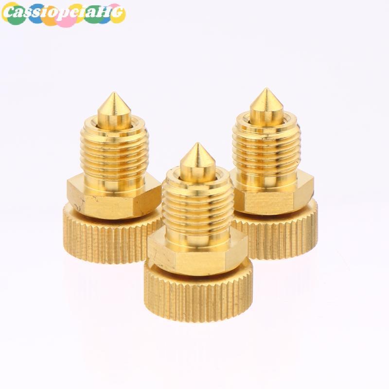 (Cassiopeiahg) 3 Peças Parafuso De Sangramento De Ar De Alta Pressão Válvula Sangradora De Segurança De Cobre Bomba De 3 em Oferta na Shopee