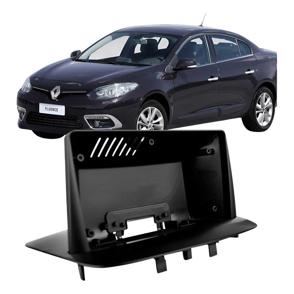 Moldura Central Multimidia 9'' Renault Fluence 2010 A 2019 em Oferta na Shopee