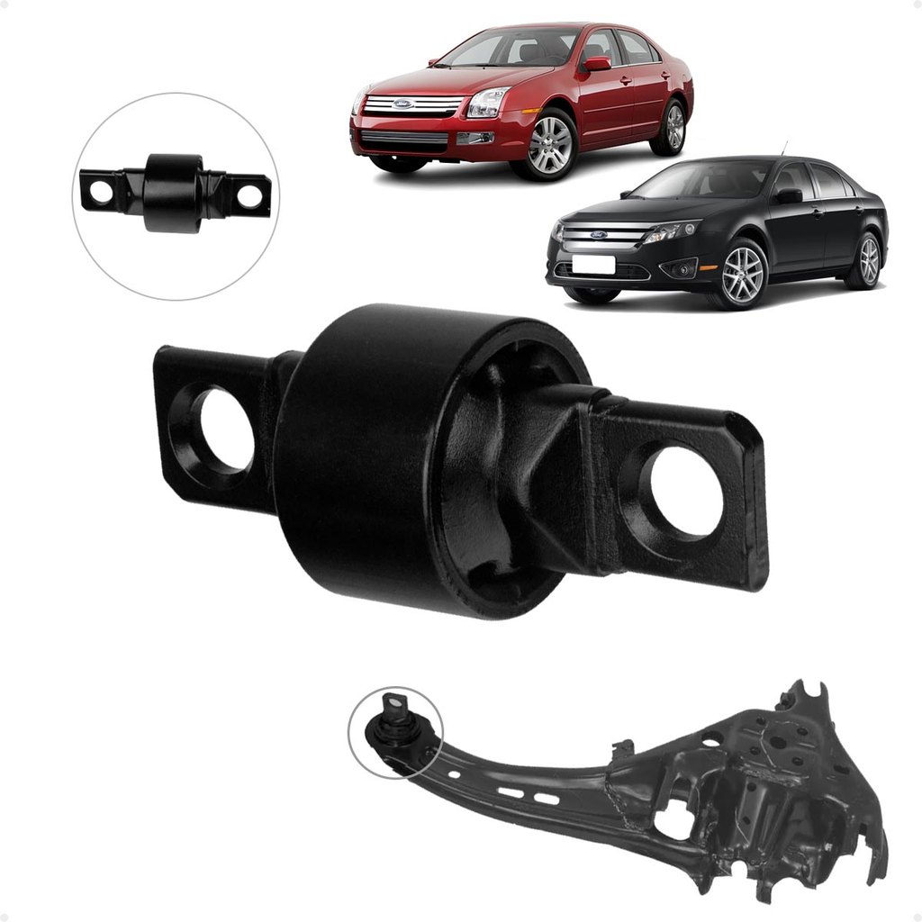 Bucha Gravata do Facão Traseiro Ford Fusion - 2006 A 2012