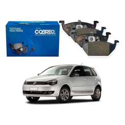 Pastilha Freio Dianteira Cobreq Polo 1.6 2012 A 2015