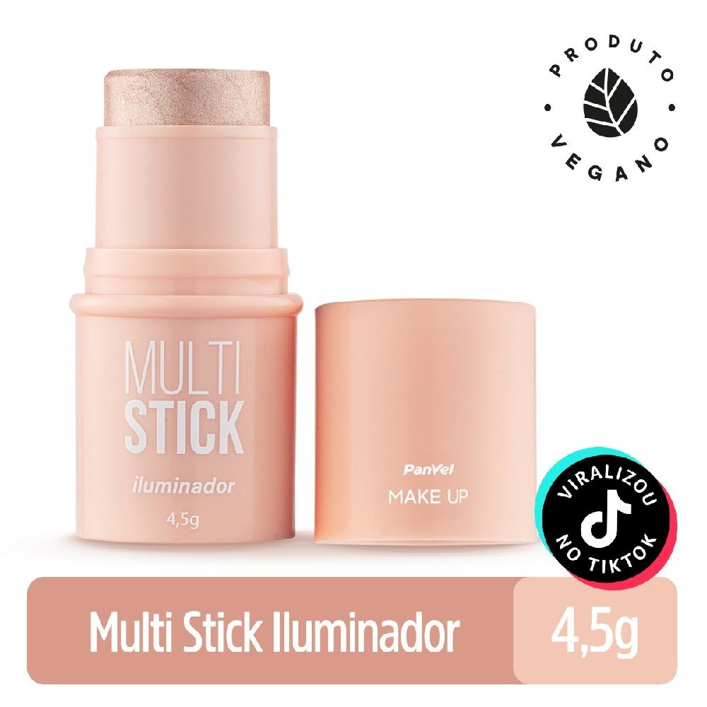 Iluminador Multi Stick Champagne Panvel Make Up em Oferta na Shopee