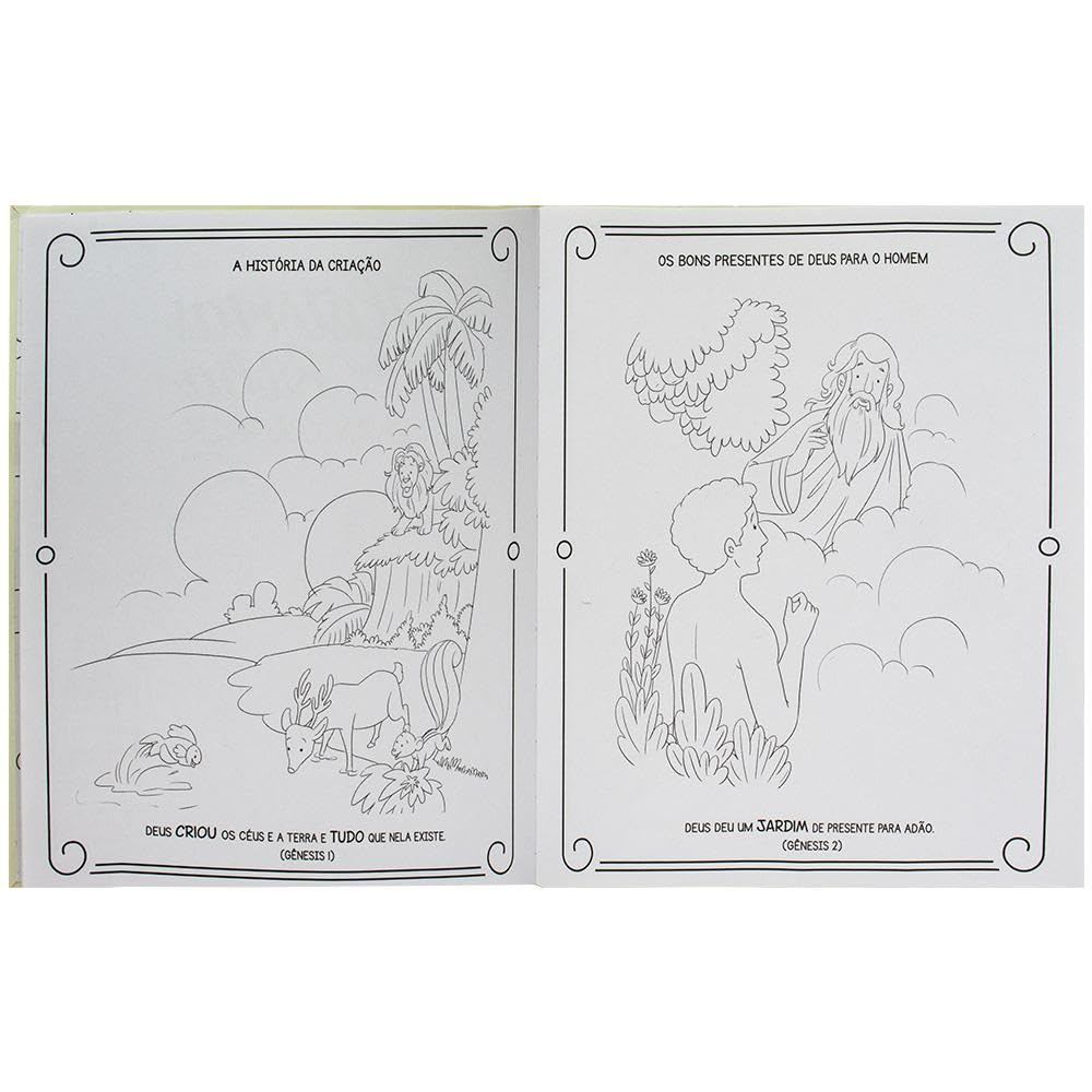 Livro de Colorir | Histórias da Biblia Para Colorir | Brochura · foto 2