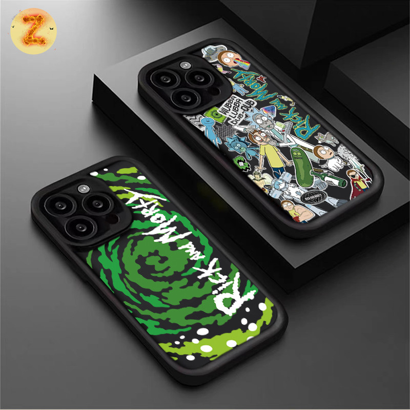 Capa Para Samsung S24 Ultra S24 Plus S23 FE S20 S22Ultra S21 A17 A07 A55 A10 A51 A71 A72 Softcase Rick E Morty ZBCase em Oferta na Shopee