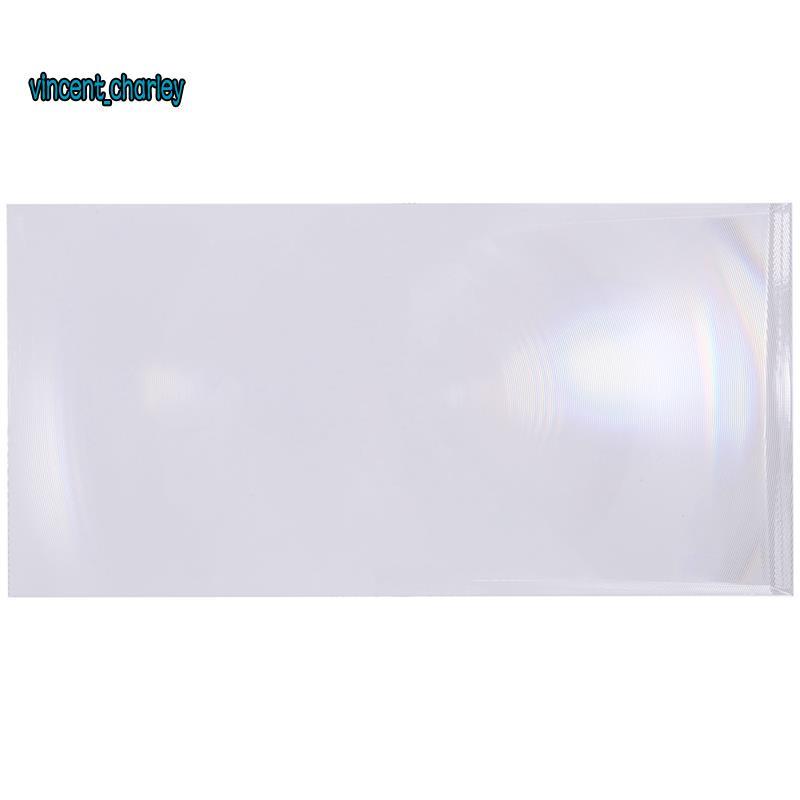 Lente Óptica PMMA Fresnel Comprimento 118 * 54mm 185mm Avião Projetor DIY