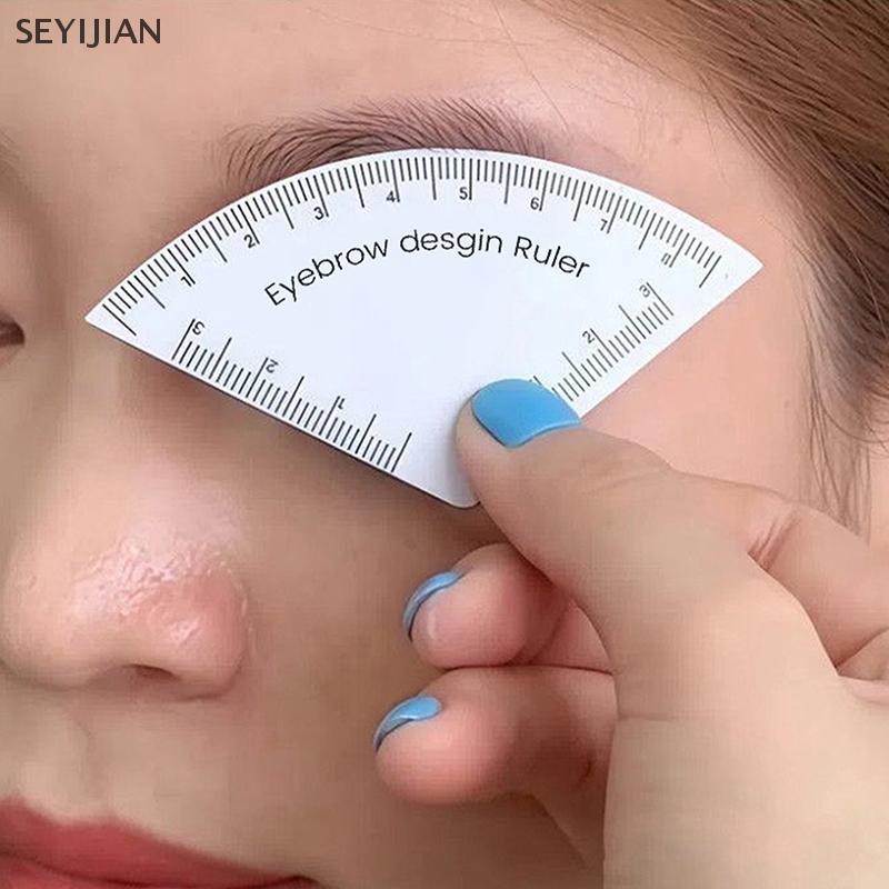 [EYS] Desenho Rápido Sobrancelha Design Régua Microblading Ferramenta De Pingue-Pongue Moldar Maquiagem Permanente Guia em Oferta na Shopee