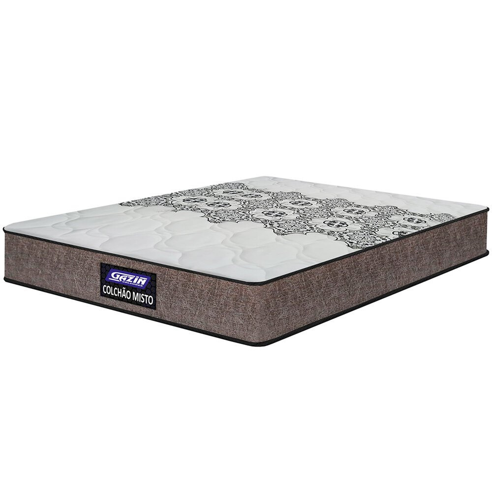 Colchão Casal de Espuma Gazin Itapema ISO D28 138x188 em Oferta na Shopee