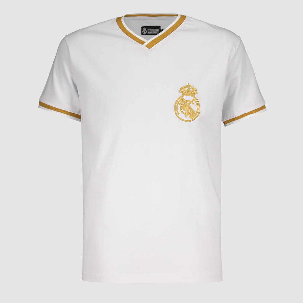 Camisa Real Madrid Classic Juvenil Branca