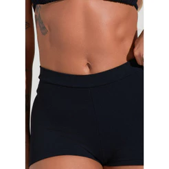 Short Feminino Curto com Textura Solaris DLK