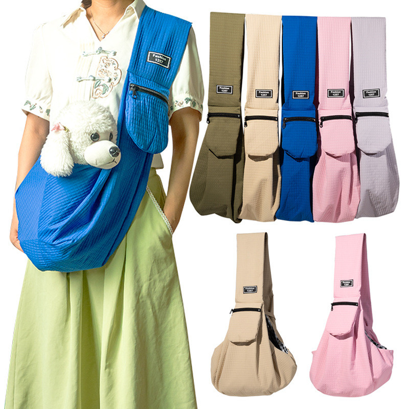 Saco para animais de estimação passeio portátil de grande capacidade mochila para animais de estimação gato cão fonte fá
