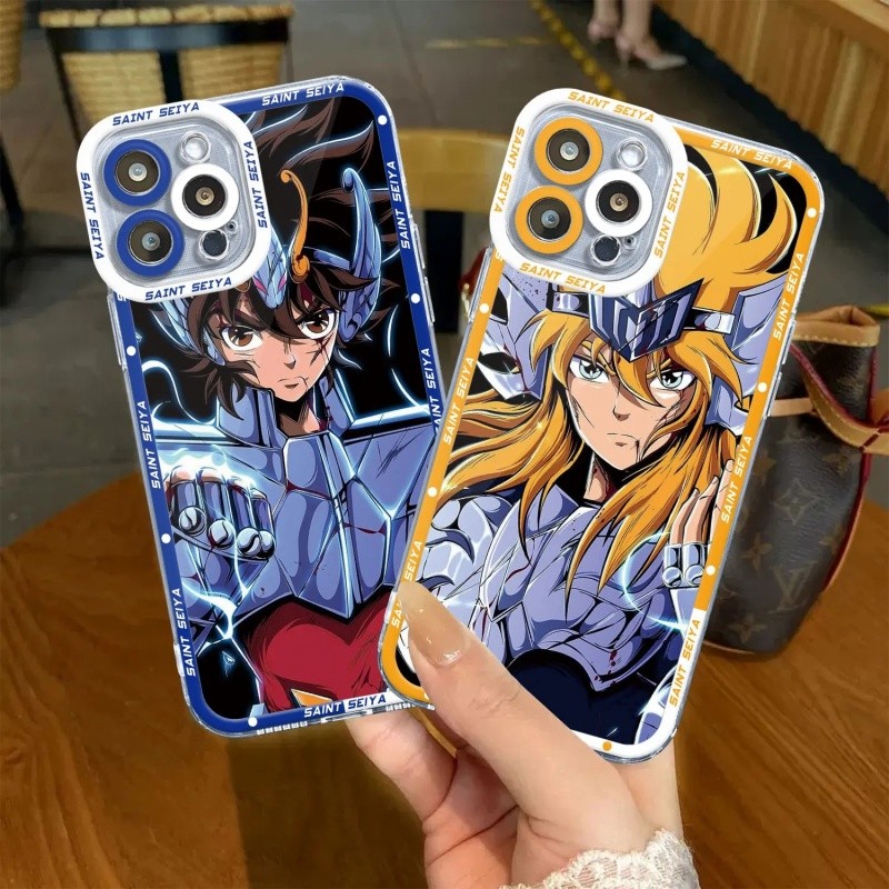 Saint Seiya Hyoga Shiryu Capa De Telefone Para Samsung Galaxy A51 A31 A71 A50 A30 A20 A50S A30S A10 A10S A20S A11 A02 A0