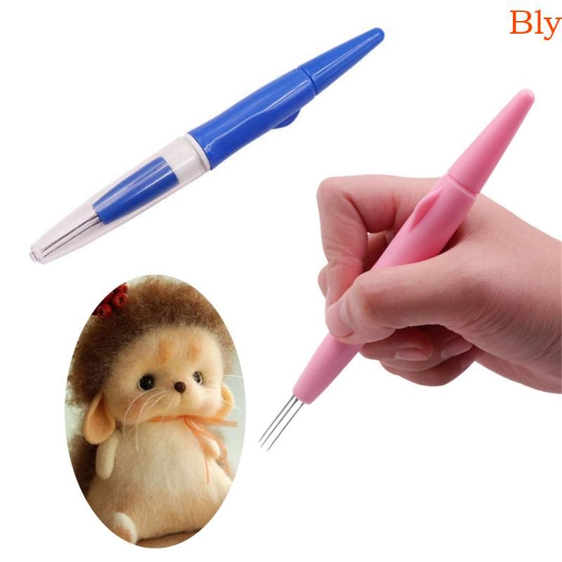 Bly Felting Agulha Lidar Com Titular Caneta De Feltro 3 Agulhas Para Três