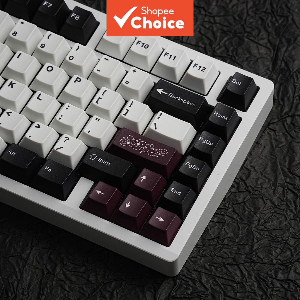 GMK Poço Profundo Tom Duplo 143 Teclas Sublimação de Corante Teclas Multilíngues para Teclado Mecânico Personalizado