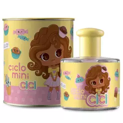 Deo Colônia Cici Mel Perfume Infantil Suave 100ml Ciclo Cosmeticos Lata Decorar