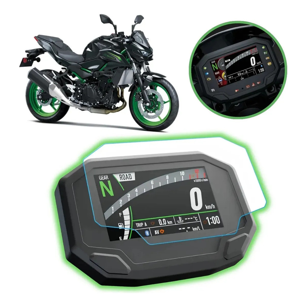 Pelicula Protetora Painel kawasaki Z500 Se 2026 Anti Risco