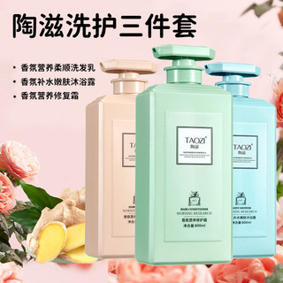 Taosy fragrância hidratante banho acampamento nutritivo shampoo macio shampoo nutritivo reparação creme máscara de cabel
