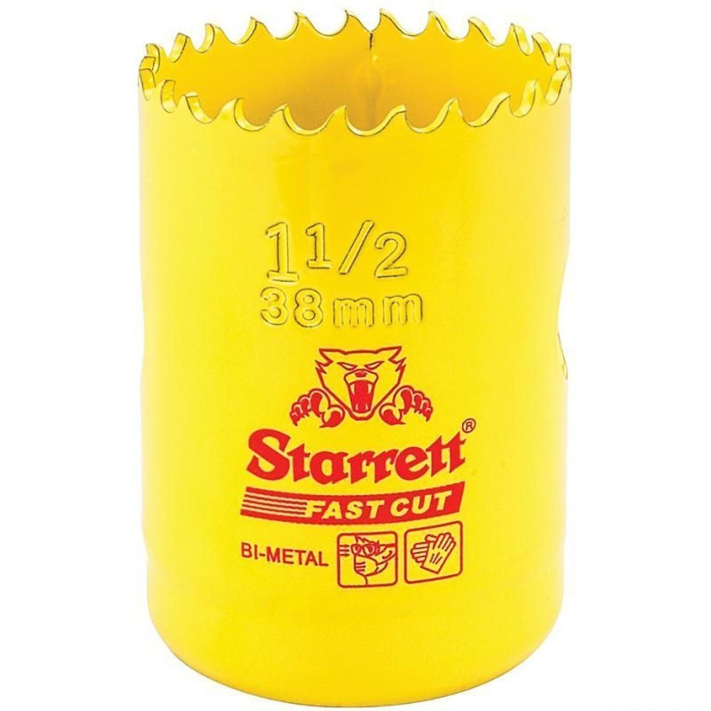 Serra copo bimetal 38 mm 1.1/2" - FAST CUT Starrett