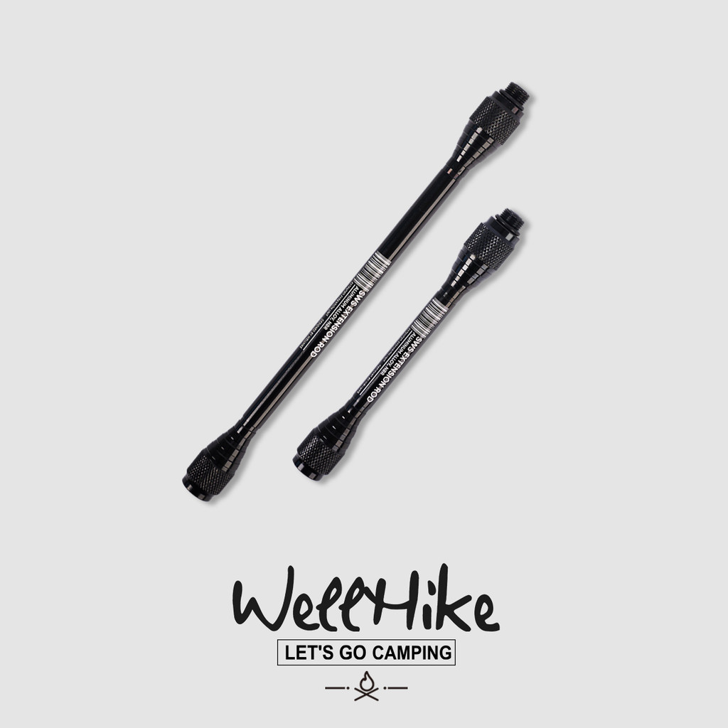 WELLHIKE ao ar livre estrelado tanque de gás extensão tubo ventilação 15cm22cm atmosfera tenda acampamento aumentando ve