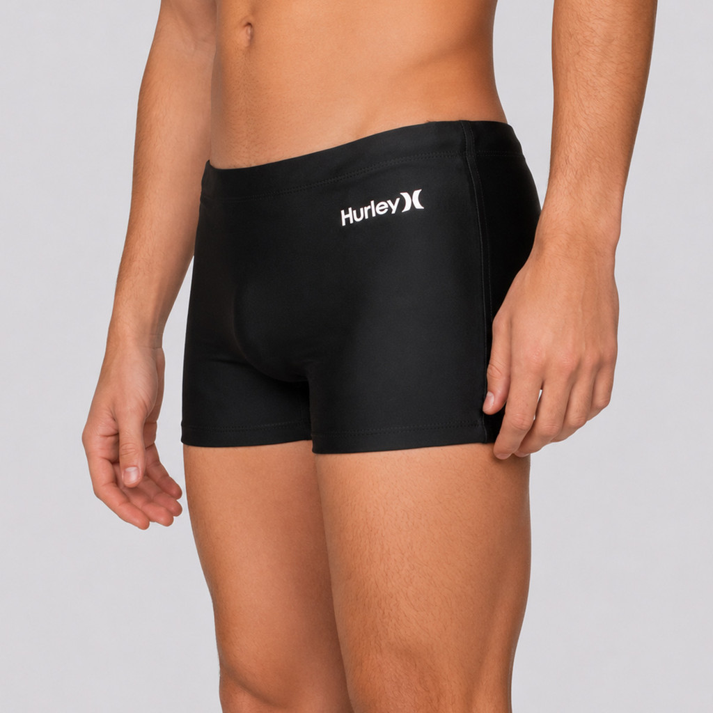 Sunga Hurley Boxer Block Preta