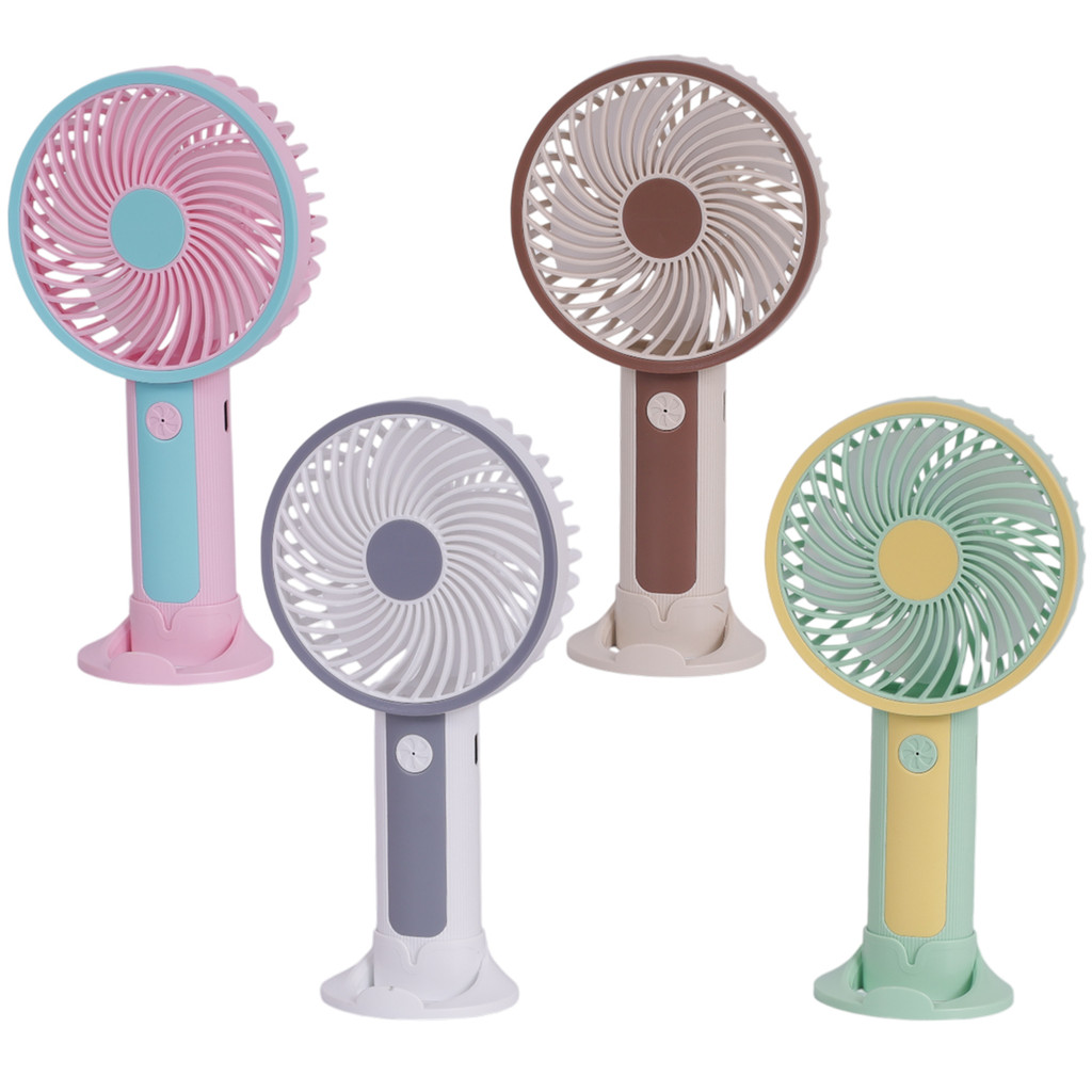 Mini Ventilador Portátil Compacto Recarregável De Mesa USB