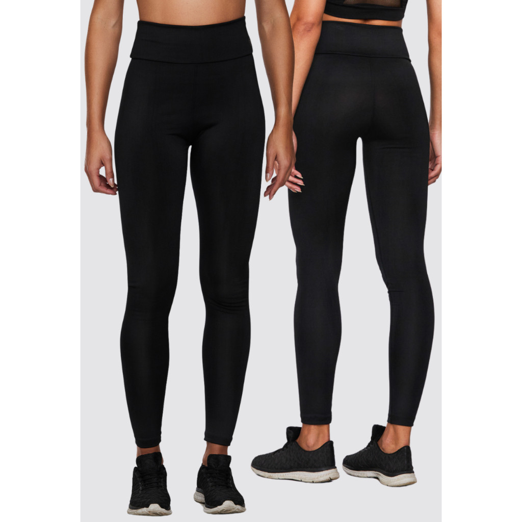 Calça Legging Feminina Fitness Básica Leg Crossfit, academia, treino, musculação, ginástica, yoga