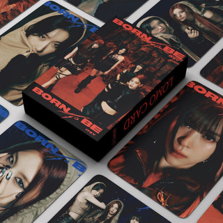 KPOP 55 peças/caixa ITZY BORN TO BE Cartões Fotográficos Álbum de Cartões LOMO Postais Colecionáveis QN5L GSXC