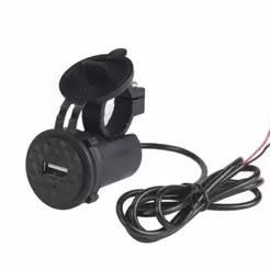 Carregador Adaptador De Celular USB Para Motos Tomada Impermeável Uber Motocicleta
