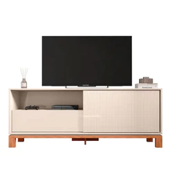 Rack Mondrian para TV até 55 Polegadas 1,5M 01 Porta 01 Gaveta Caemmun