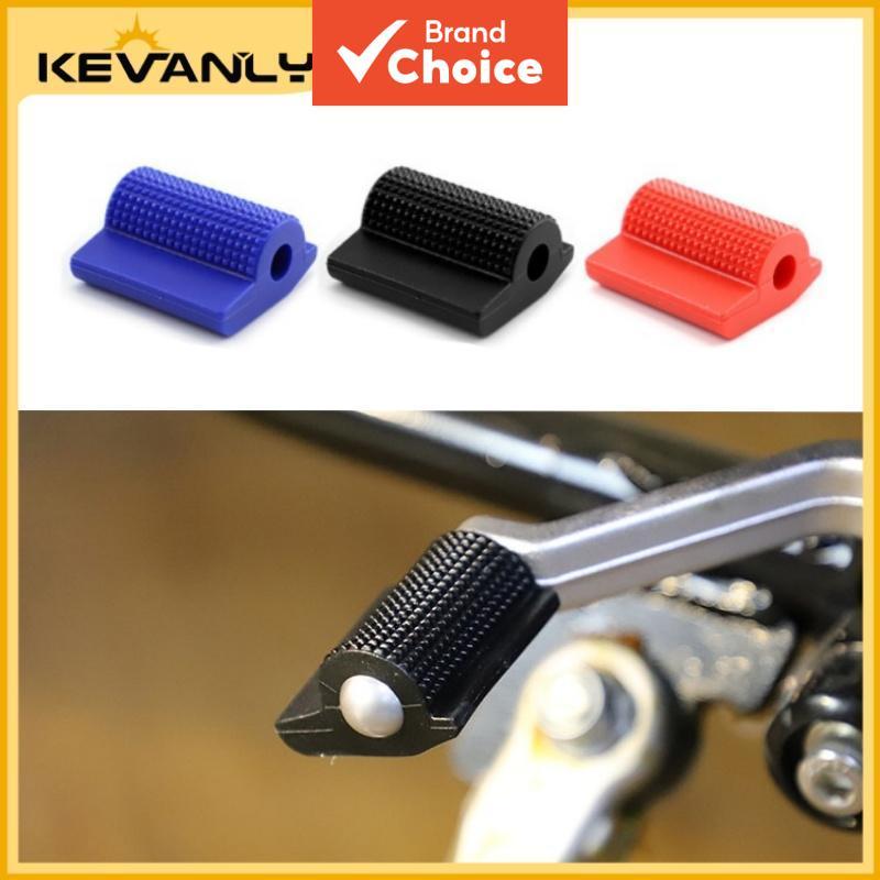  KEVANLY 1 unidade Capa de borracha para alavanca de câmbio de moto, protetor de sapato, apoio de pé Gel para ponta do