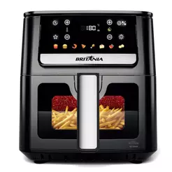 Air Fryer Britânia 6,5L Cesto Quadrado Redstone 1700W BAF65A