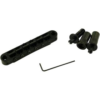 Ponte TonePros Metric Locking Tune-O-Matic (postes grandes) Preta
