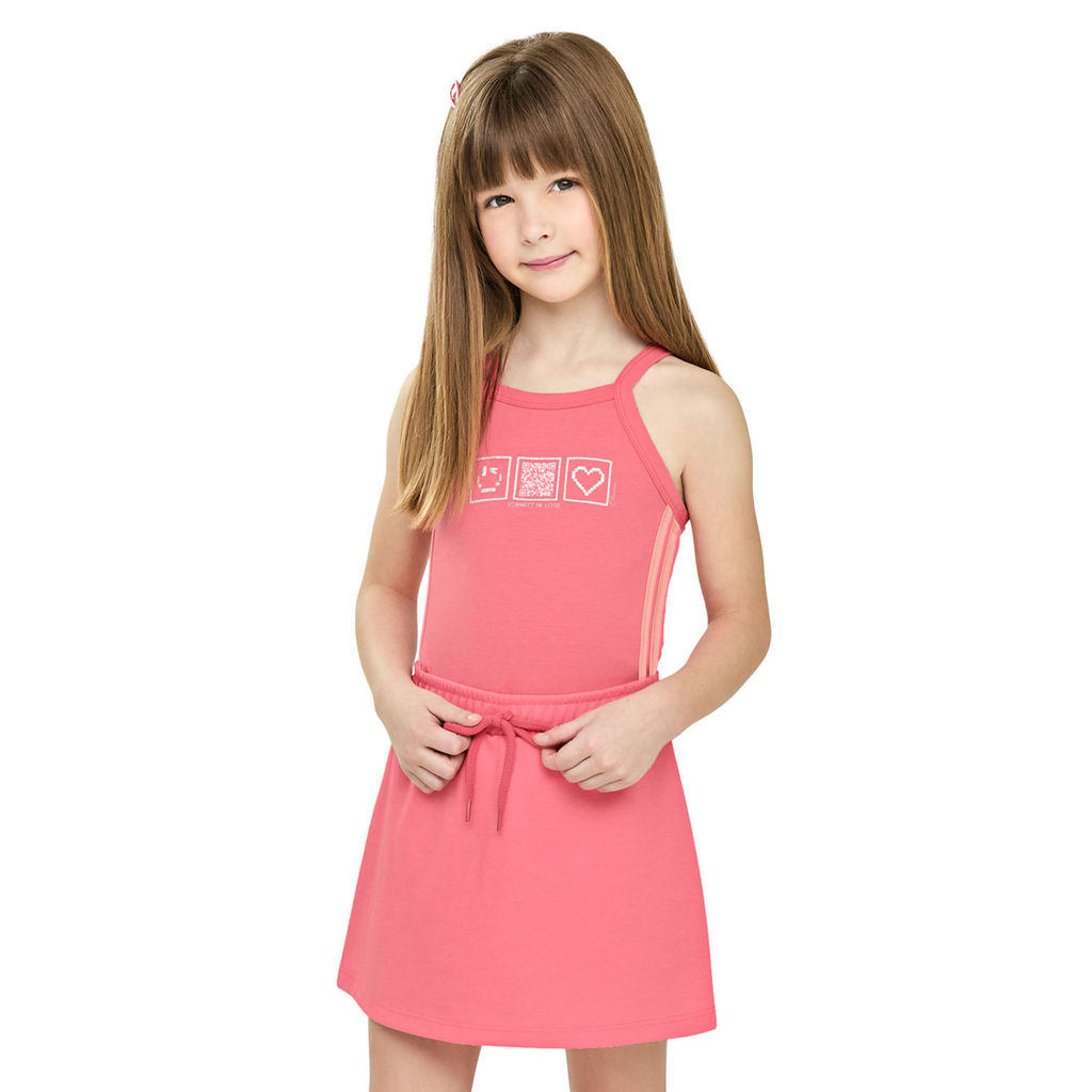 Conjunto Infantil Menina Interativo Elian Rosa
