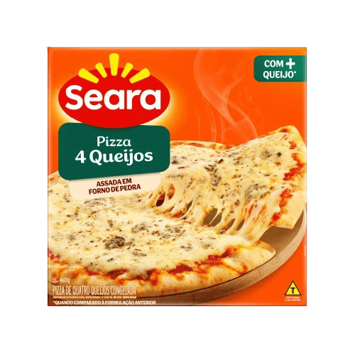 Seara Pizza 4 queijos 460g