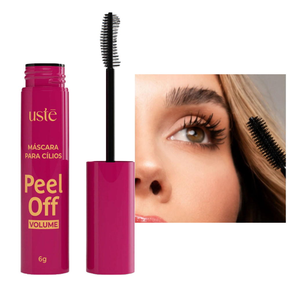 Mascara de Cilios Uste Peel Off Volume 6g