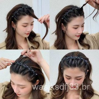 Acessórios de cabeça - Acessórios florais com pérolas e strass para mulheres, acessórios de cabelo geométricos para meni