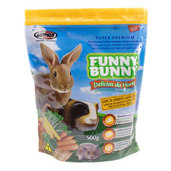 Alimento Supra Funny Bunny Delícias da Horta para Roedores - 500g