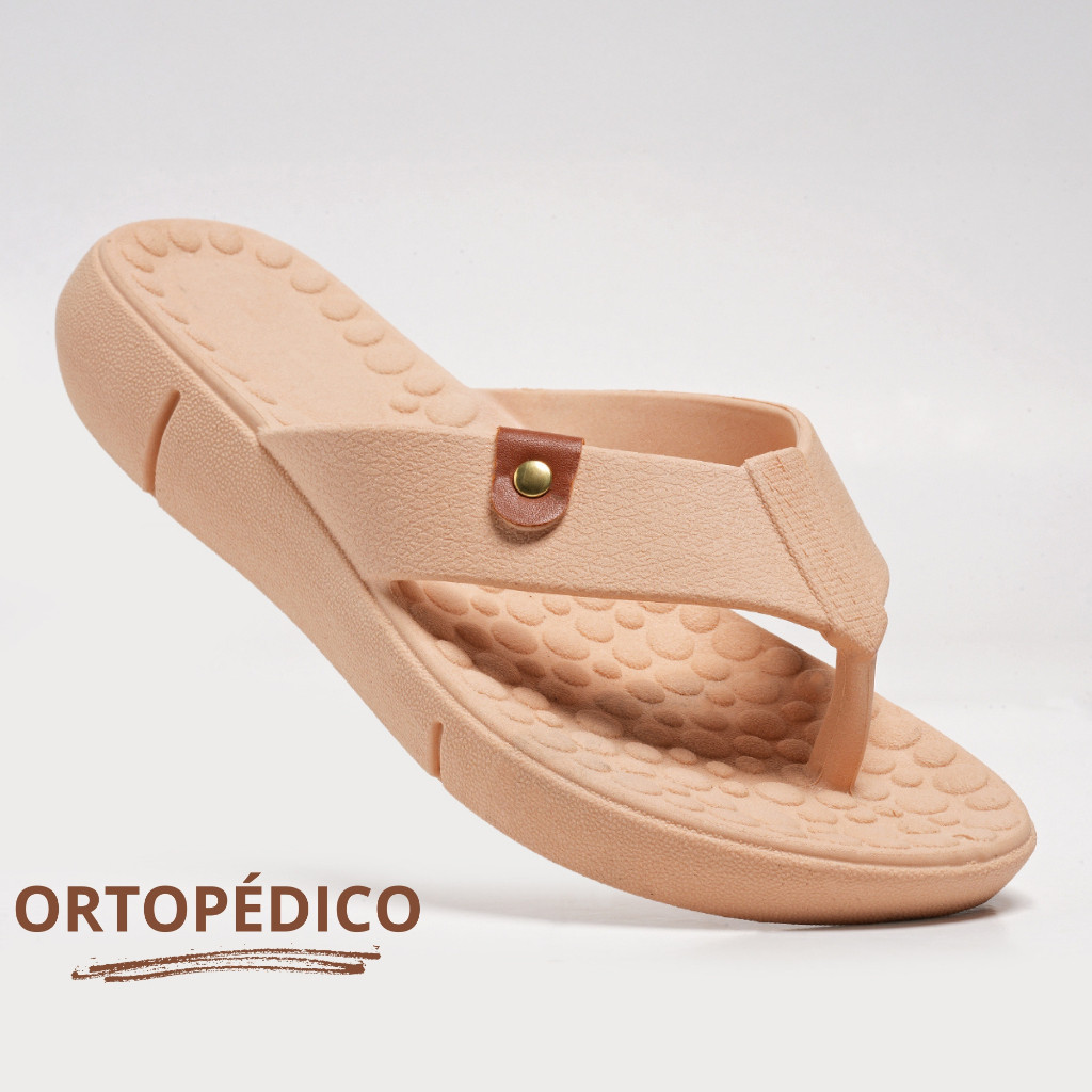 Sandalia Ortopédica Modal Feminino Leve Conforto
