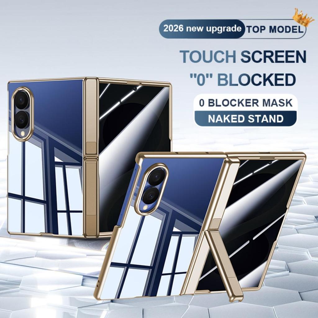 Capa Rígida Transparente De Alta Clareza Para Samsung Galaxy Z Fold 8 Filme De V