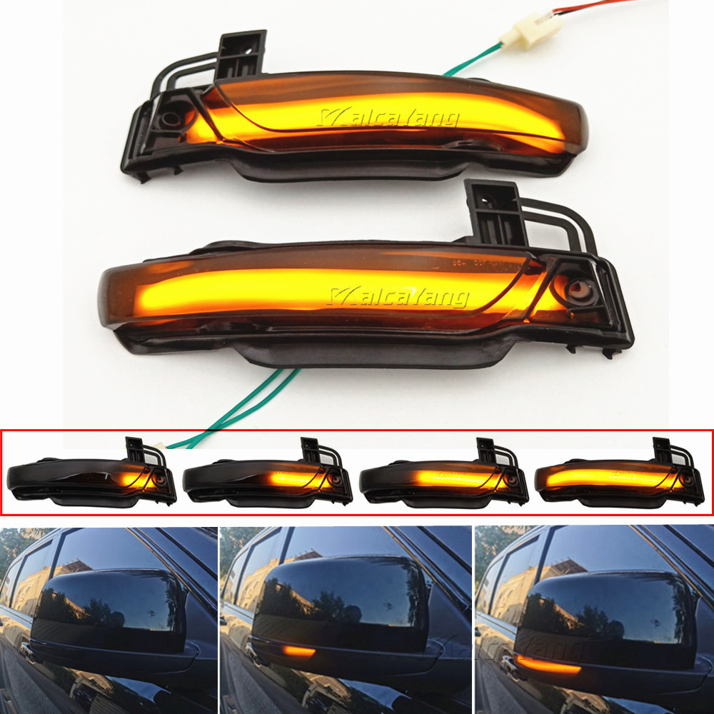 Para Jeep Grand Cherokee MK IV WK2 2011 2012 2013 2014 2015 2016 2017 2018 2019 Dinâmico LED Pisca Espelho Luz De Volta 