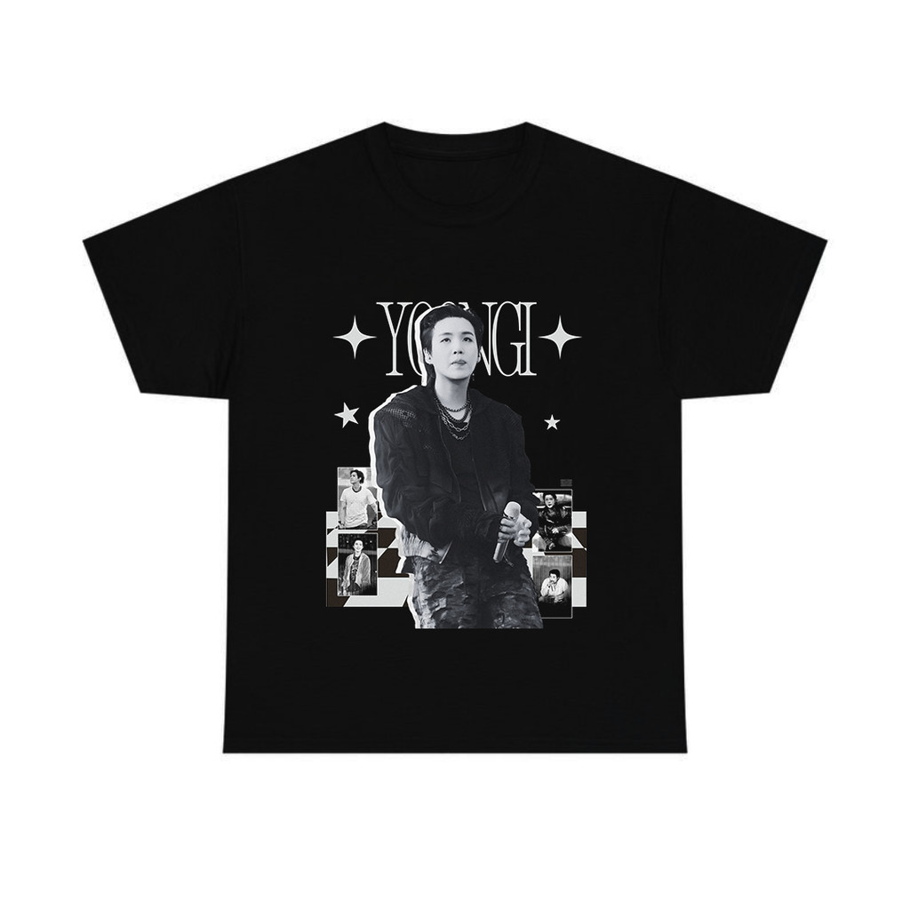 Camiseta Masculina Feminina Yoongi Suga BTS Arirang Kpop T‑shirt Unissex Streetwear Envio Imediato