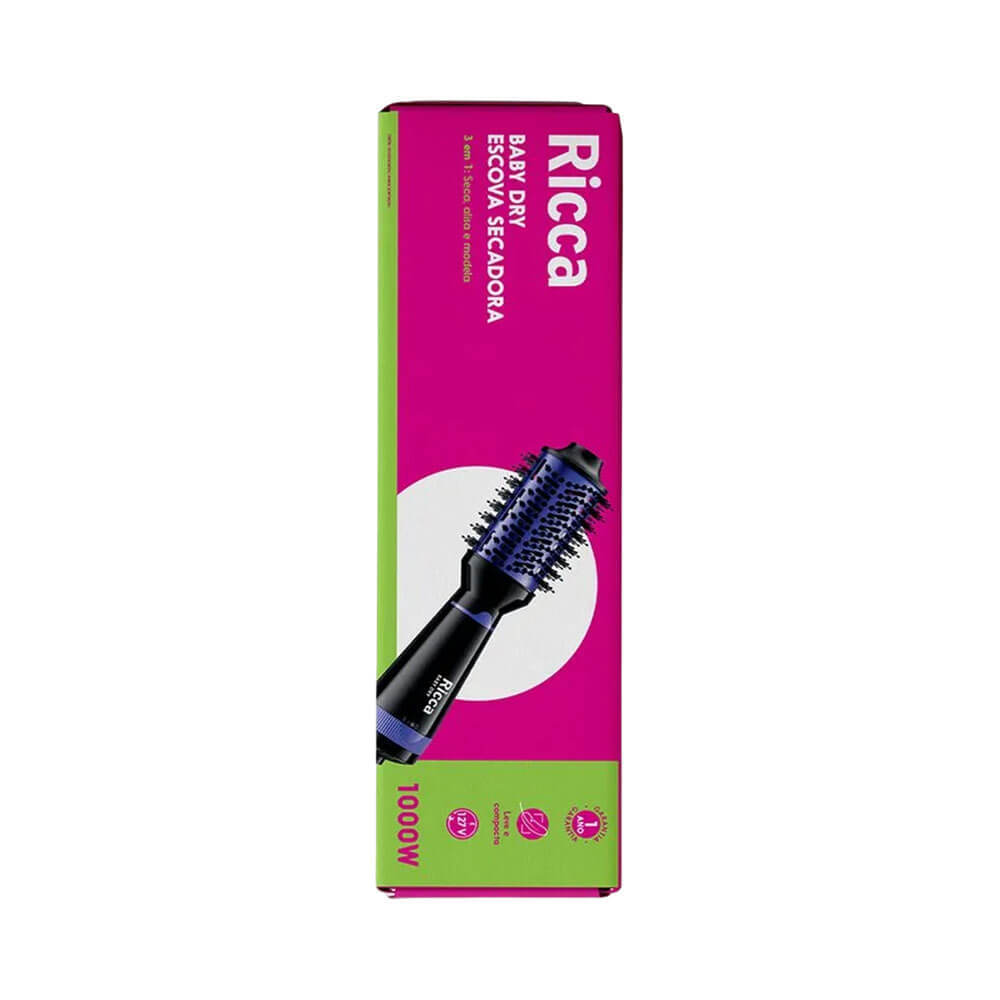 Escova Secadora Ricca Baby Dry 127v — imagem 2 de 2