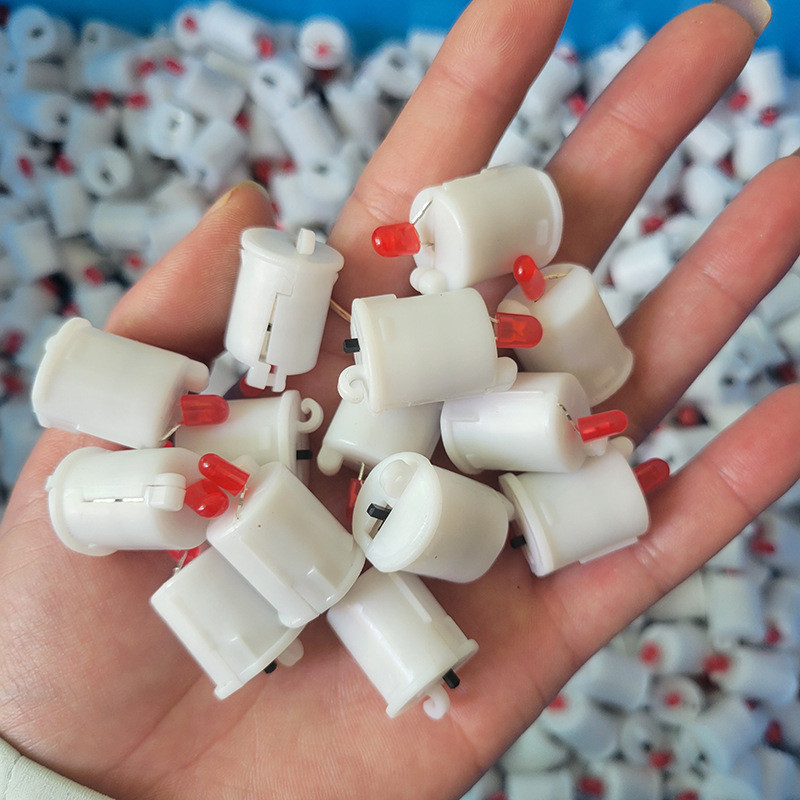 Lanterna pavio LED luz diy acessórios brinquedo artesanal diy pacote de Material balão luz acessórios 1M3J