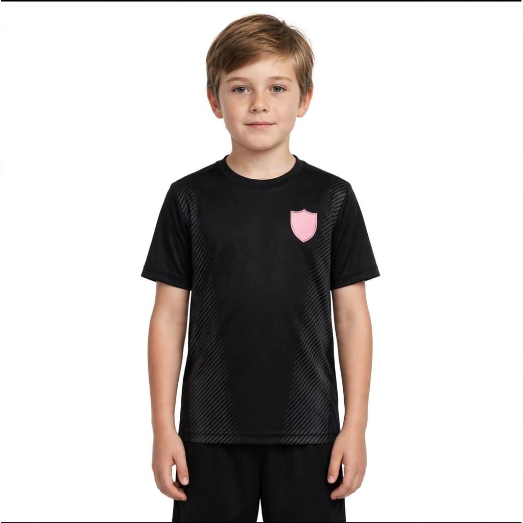 conjunto infantil futebol dry fit camisa +shorts