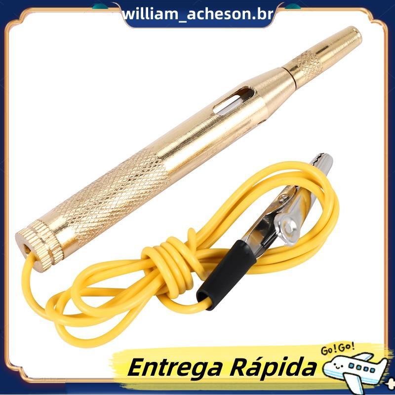 6V 12V 24V Testador De Luz De Carro Elétrico Automotivo Caneta De Reparo De Sonda De Lâmpada De Teste