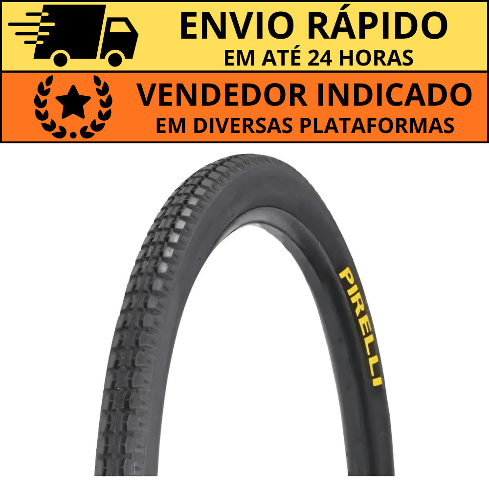Pneu Bike Aro 26x1.1/2x2 Primor Barra Forte Carga Original