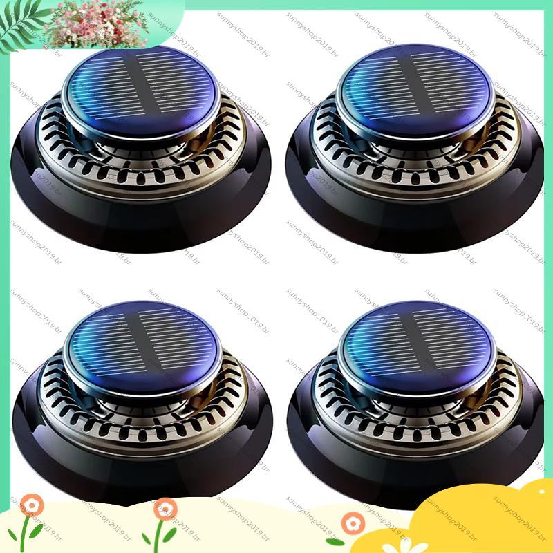 Difusor Solar De Fragrância Para Carro , Longa Duração , Rotativo , Aromaterapia , Difusores De Óleos Essenciais Desodor