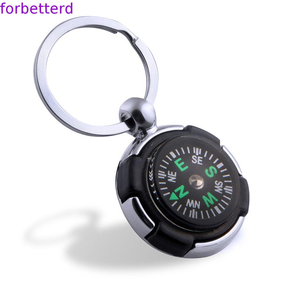 Mini Bússola Navegador De Viagem Equitação Mosquetão Chaveiro Aventura Equipamento Bolso
