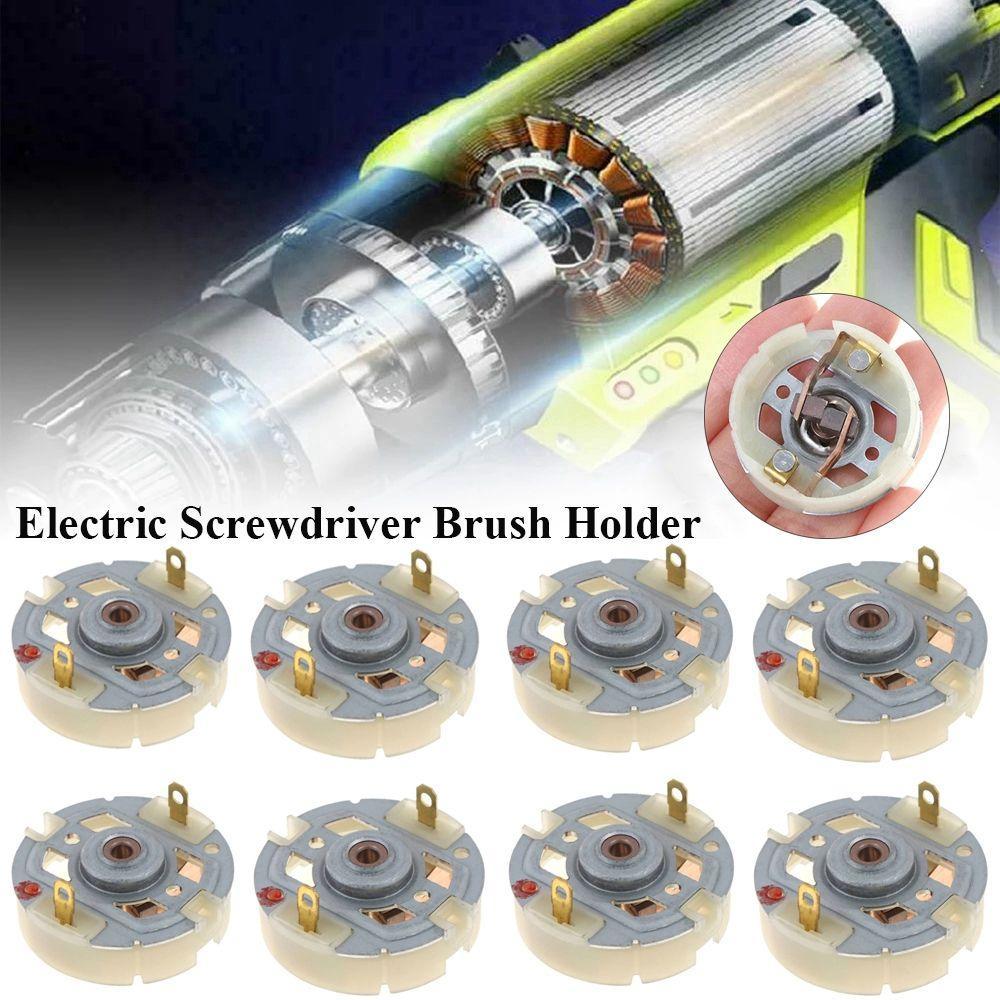 1/2/3Pcs RS550 Porta-Escovas De Carvão Para RS550/550VC DC Motor Cobre Carregamento Broca Peças