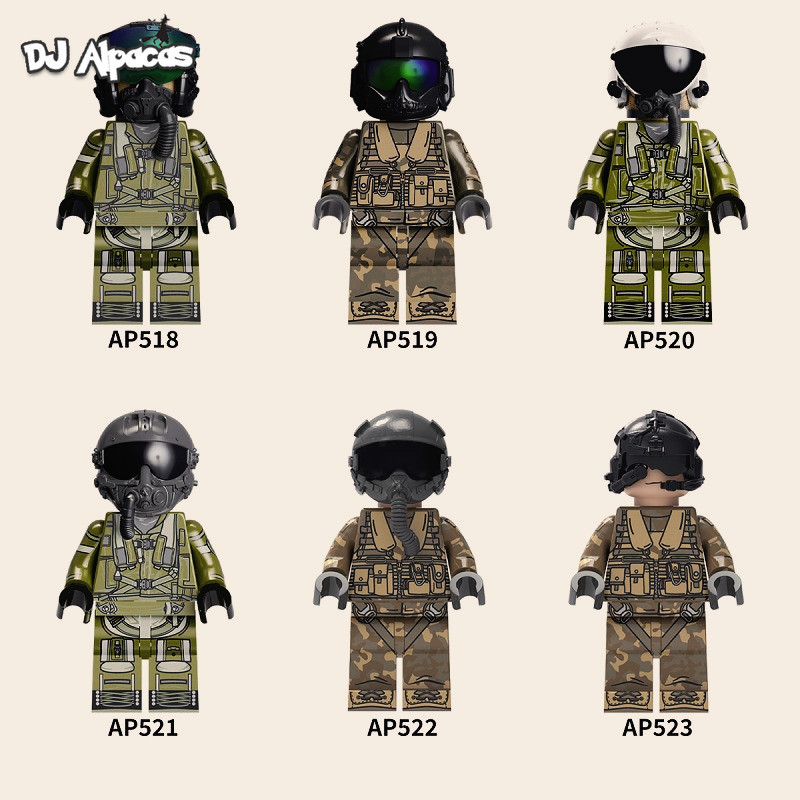 Blocos De Construção Figuras Brinquedo Colecionável AP518 AP519 AP520