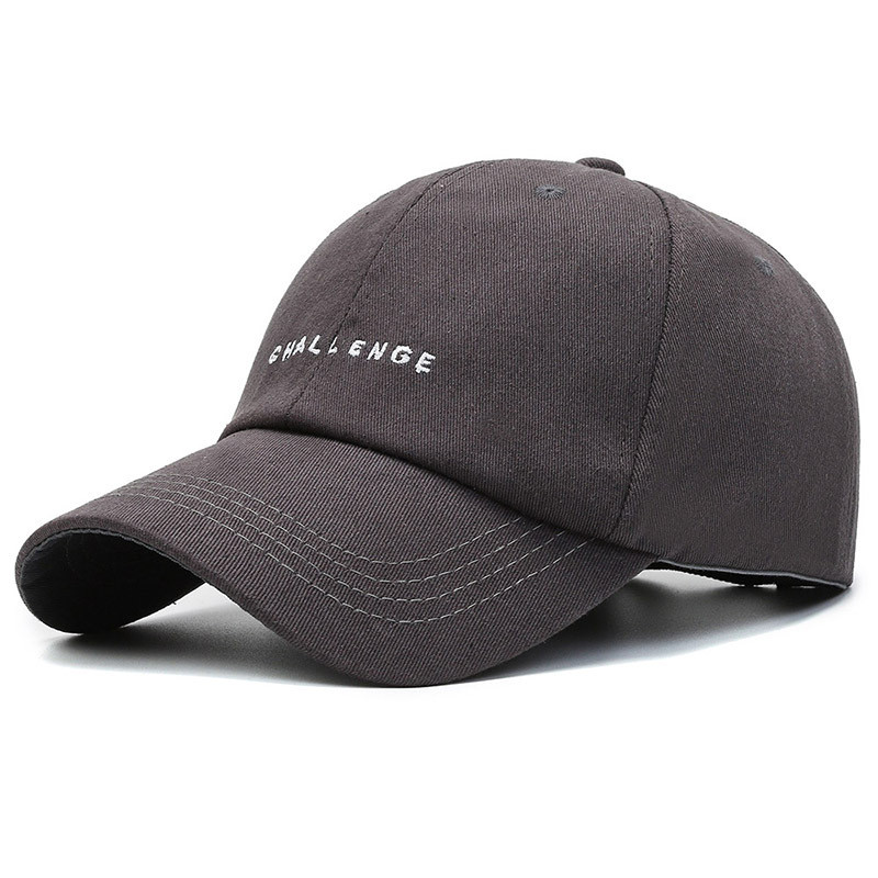 Boné casual respirável e leve, estilo moderno, com letras bordadas para proteção solar. Ideal para esportes e lazer, uni